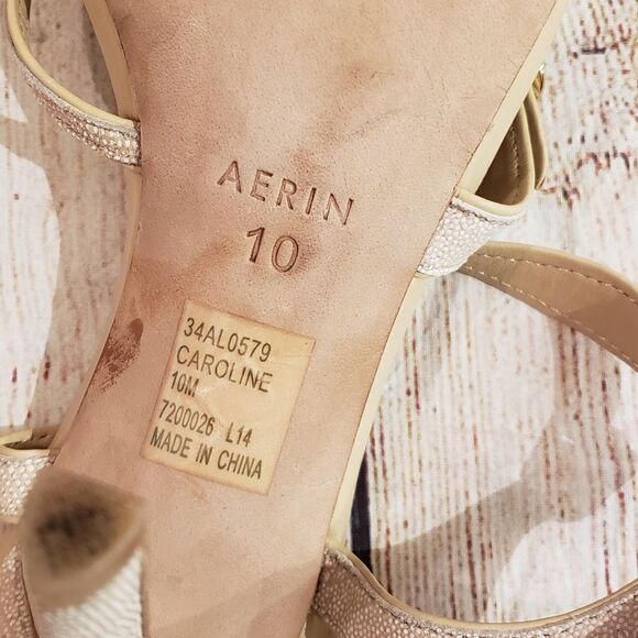 AERIN Strappy Caroline Heels, Sz 10 - Picture 7 of 11